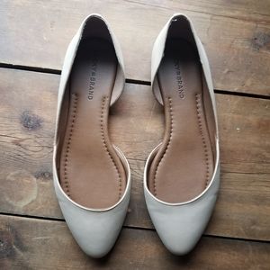 Lucky Brand nude flats